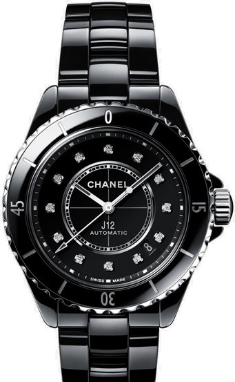 H5702 Chanel Automatic 38 mm J12 Black