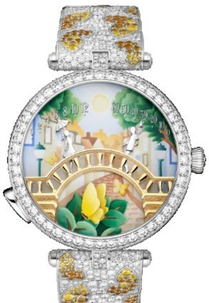 Van Cleef & Arpels VCARO8U100 Womens watches Lady Arpels Pont des Amoureux