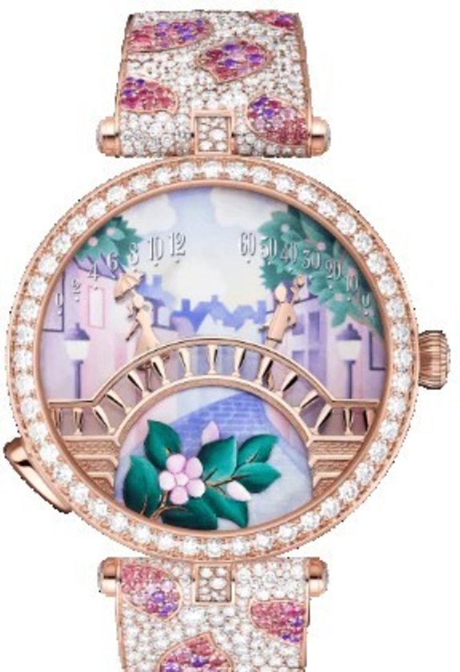 Van Cleef & Arpels VCARO8U000 Womens watches Lady Arpels Pont des Amoureux