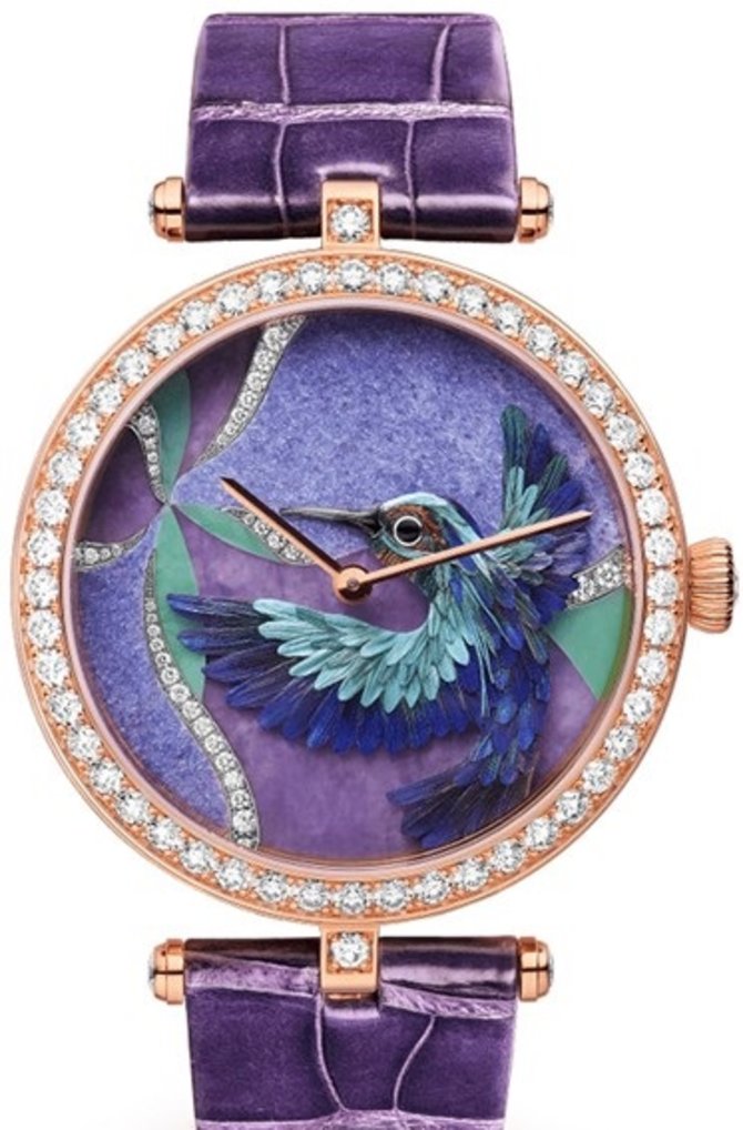 Van Cleef & Arpels VCARO4KB00 Jewelry Lady Arpels Colibri Indigo