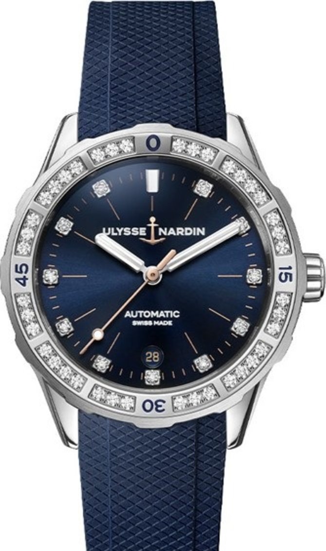 Ulysse Nardin 8163-182B-3/13 Dual Time 39 mm