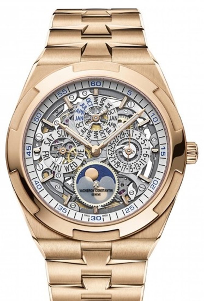 Vacheron Constantin 4300V/120R-B547 Overseas Skeleton Perpetual Calendar