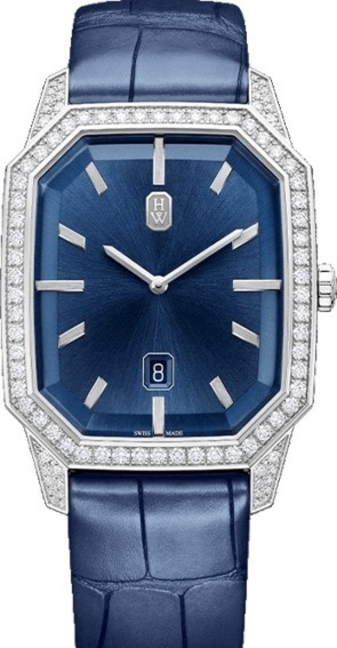 Harry Winston EMEQHD33WW002 Avenue Emerald Quartz 33 mm