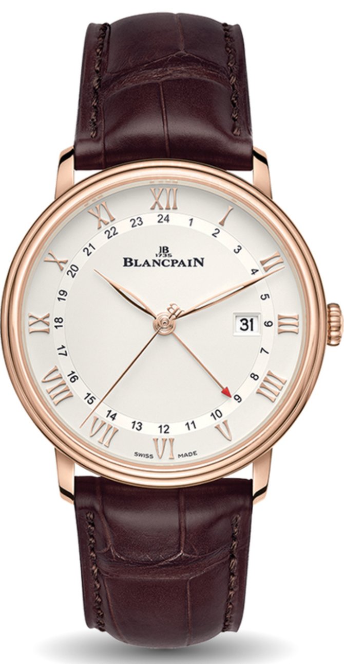 Blancpain 6662 3642 55 Villeret GMT date