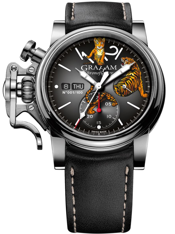 2CVAS.B31A Graham Vintage Ltd Tiger Chronofighter