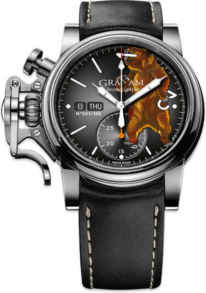 Graham 2CVAS.B32A Chronofighter Vintage Ltd Bear