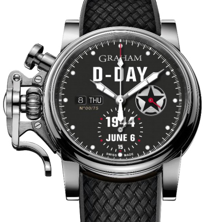 2CVAS.B30A Graham Vintage D-Day Ltd Chronofighter