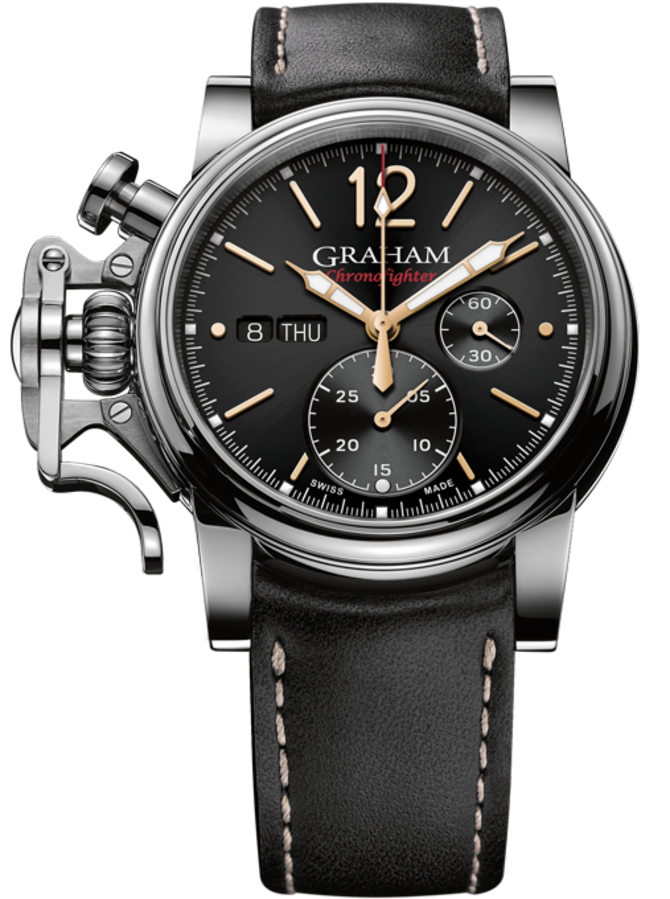 Graham 2CVAS.B26A Chronofighter Vintage Steel