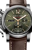 Graham Chronofighter 2CVAS.G02A Vintage Steel