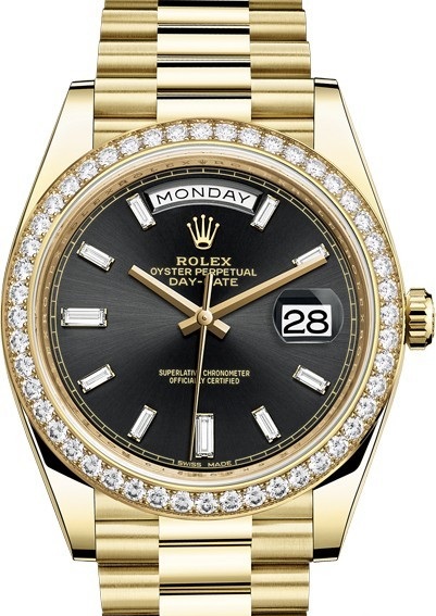 228348RBR-0001 Rolex 40 mm Yellow Gold Day-Date