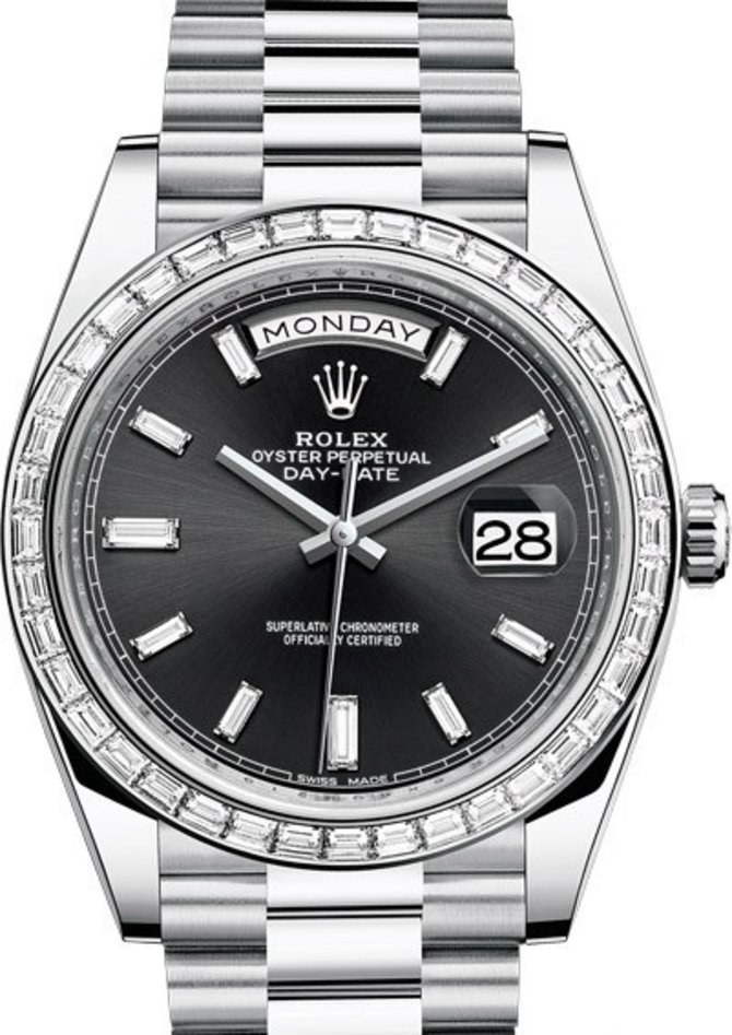 Rolex 228396tbr-0012 Day-Date 40 mm Platinum