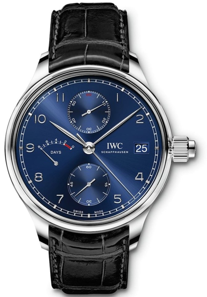 IWC IW515301 Portofino Hand-Wound Monopusher Edition “Laureus Sport for Good”