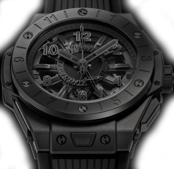 Hublot 471.CI.1114.RX.YOY20 Big Bang Unico 45 mm GMT All Black Yohji Yamamoto