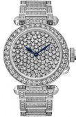 Cartier Часы Cartier Pasha De Cartier HPI01392 White gold and diamonds 35 mm