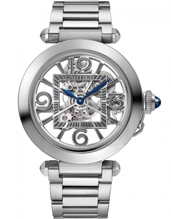 Cartier WHPA0007 Pasha De Cartier Steel 41 mm