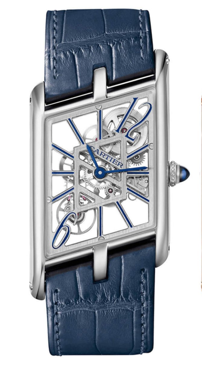 Cartier WHTA0012 Tank Asymétrique Skeleton