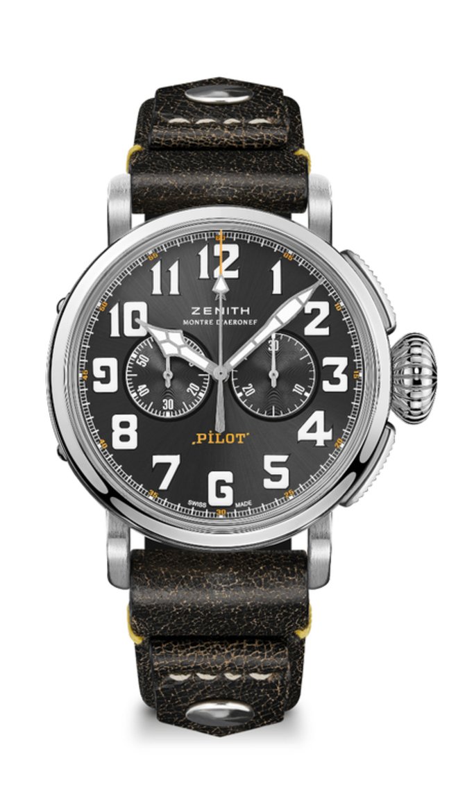 Zenith 03.2434.4069/20.I010 Pilot Type 20 Chronograph Rescue