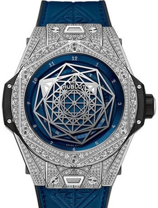 Hublot 415.NX.7179.VR.1704.MXM18 Big Bang Sang Bleu Titanium