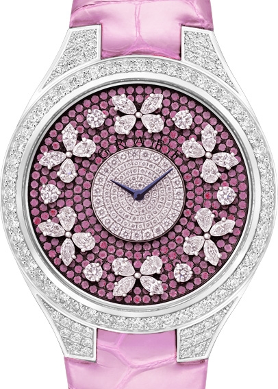 Disco Butterfly Diamond on Pink Sapphire Graff Disco 38 mm Butterfly
