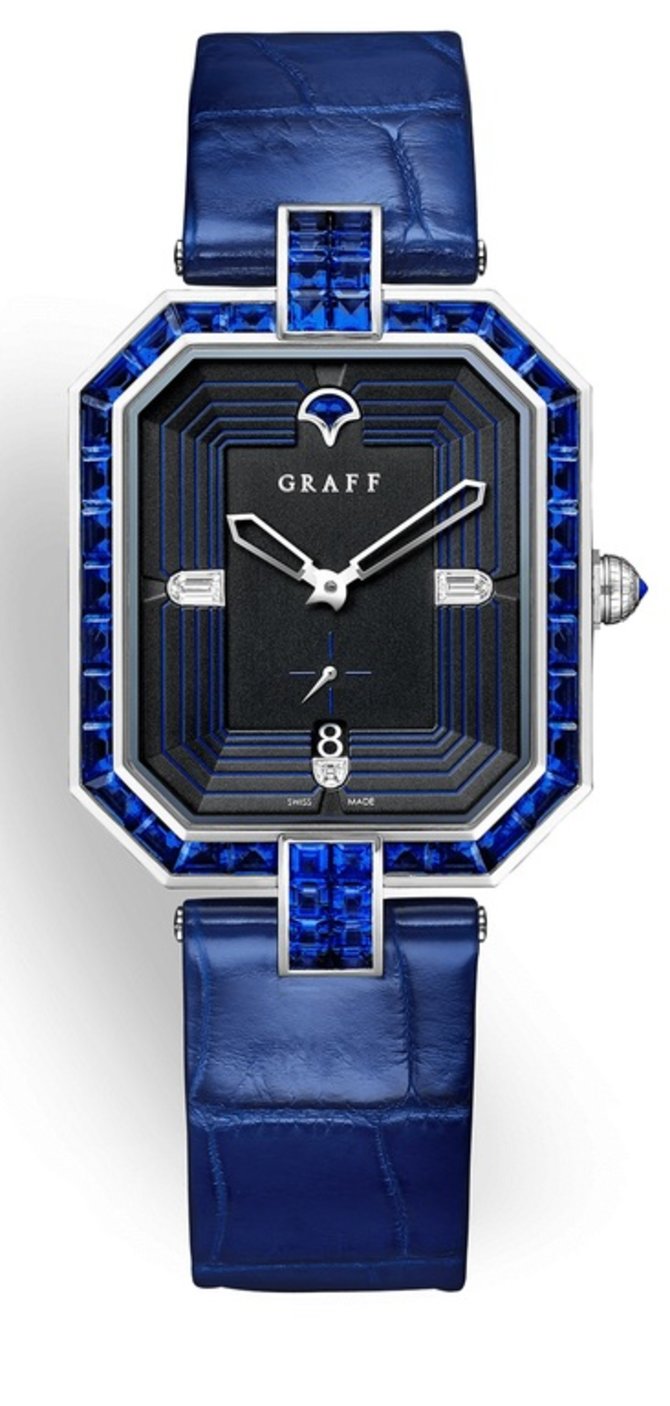 Graff VDM40WGSLB Jewellery Watches Ladies Dress Vendôme 40 mm