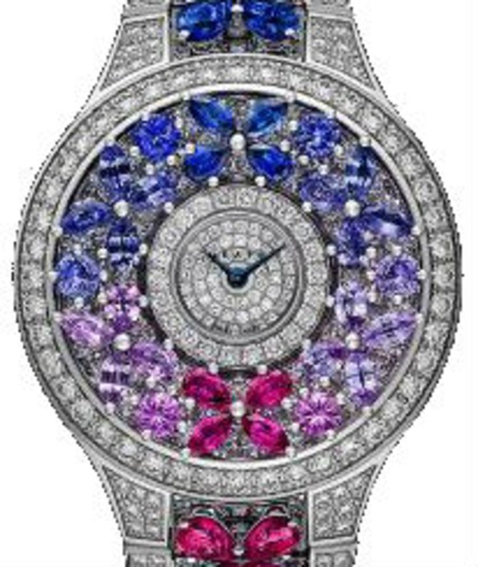 Graff Full Motif Full Diamond&Multi-Coloured Sapphire Butterfly Classic