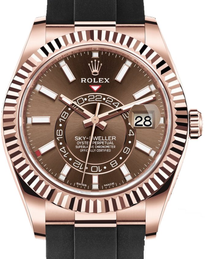 Rolex 326235-0005 Deepsea Sky-Dweller Oysterflex 42mm