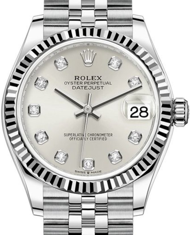 Rolex 278274-0030 Datejust Ladies Jubilee Perpetual 31 mm