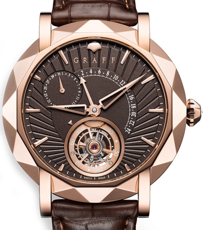 Graff MG47PGC16 GraffStar Technical Tourbillon GMT 47 mm