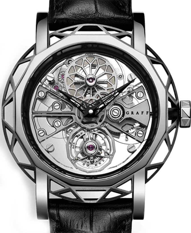 Graff MGSTA46DLCWG GraffStar Technical Structural Tourbillon Skeleton Automatic 46 mm