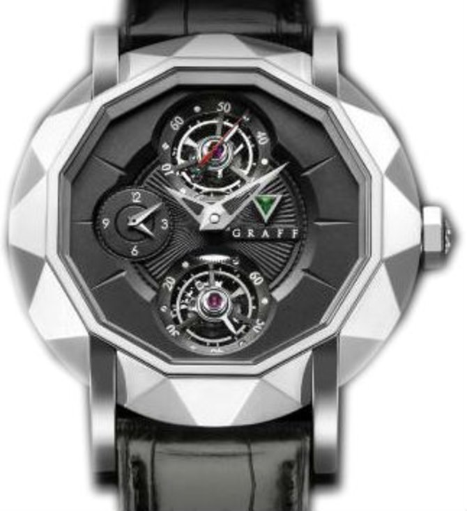 Graff MGD47WGB GraffStar Technical Double Tourbillon GMT 47 mm