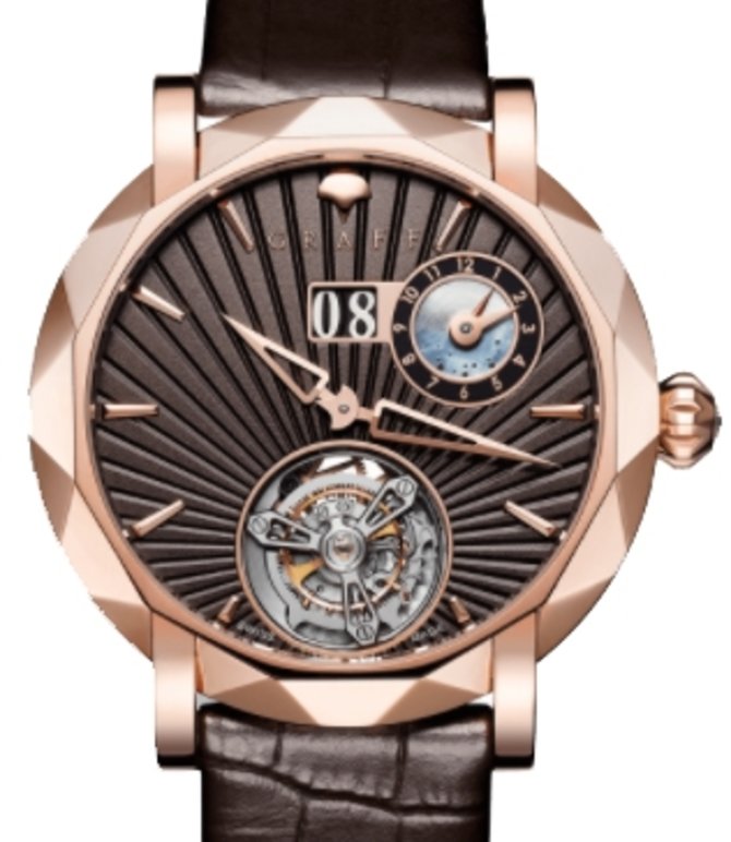 Graff MGUGMT43PGC16 GraffStar Technical Grand Date Dual Time Tourbillon 43 mm