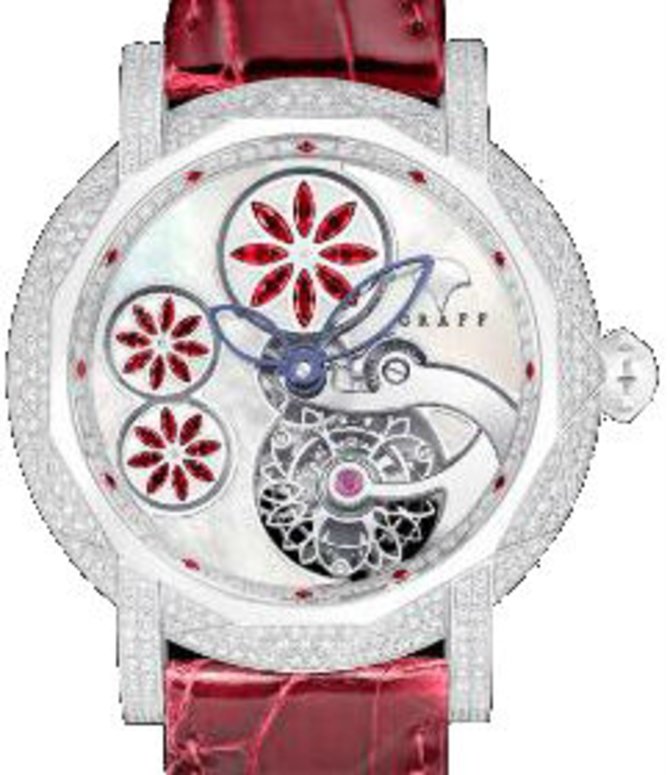 Graff Floral Tourbillon Ruby Floral Motif GraffStar Technical Floral Tourbillon