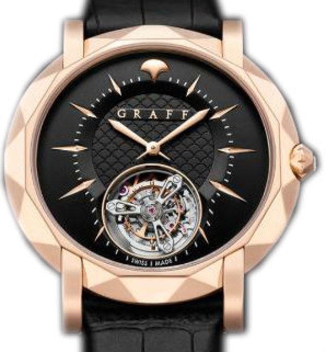 Graff MGU43PGB2 GraffStar Technical Ultra Flat Tourbillon 43 mm