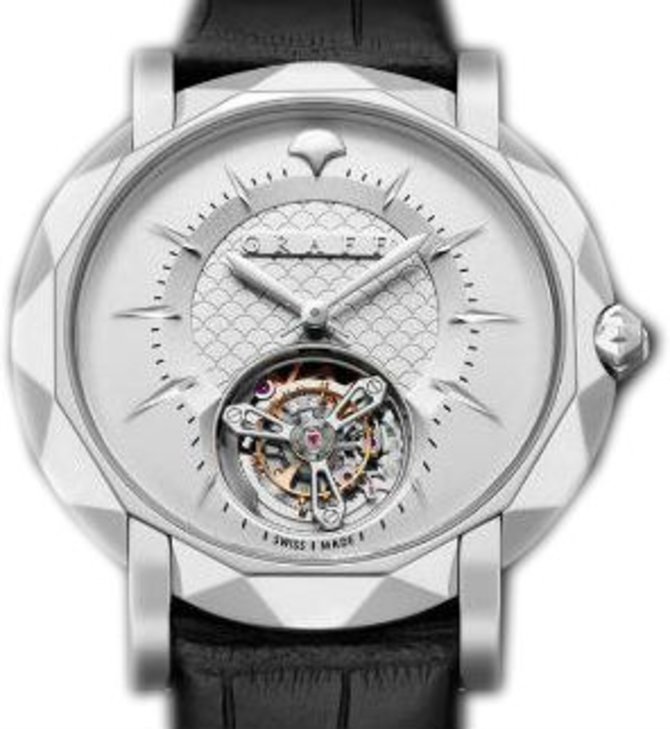 Graff Platinum With White Dial GraffStar Technical Ultra Flat