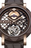 Graff Часы Graff MasterGraff Chocolate DLC&Rose Gold Technical Ultra Flat Icon Skeleton