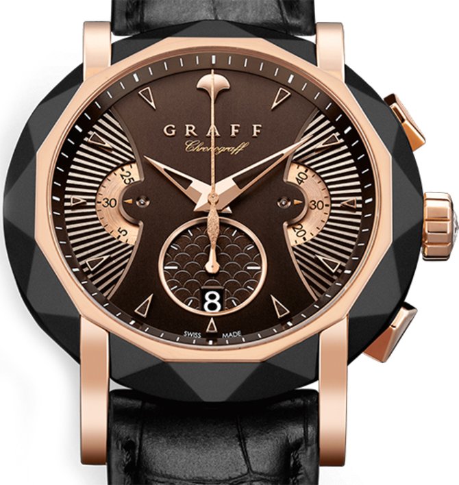 Graff CG45DLCPGC ChronoGraff Chrono 45 mm
