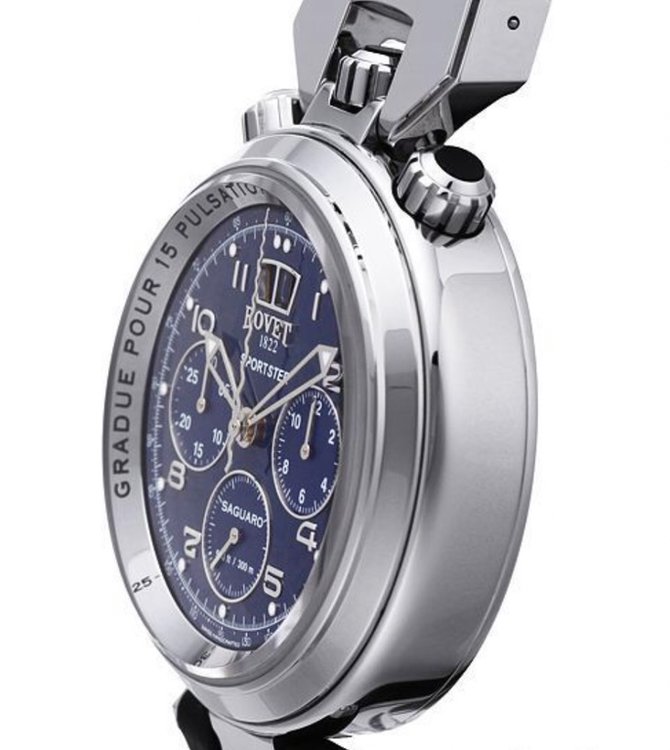 Bovet SP0417-MA denim strap Sportster Saguaro 46 Chronograph - фото 3