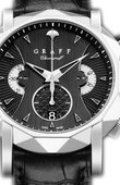 Graff Часы Graff ChronoGraff White Gold With Black Dial Chrono 45 mm