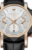 Graff Часы Graff ChronoGraff DLC&Rose Gold With White Dial Chrono 45 mm