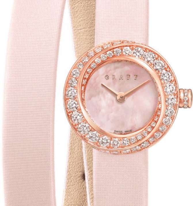 Graff GSP19PGDMPP double strap Jewellery Watches 19 mm