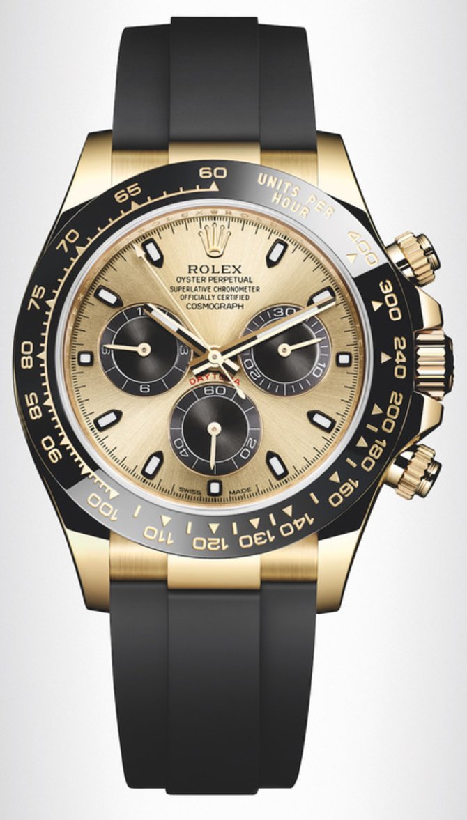 Rolex 116518LN Champagne-colour and black Daytona Cerachrom - фото 3