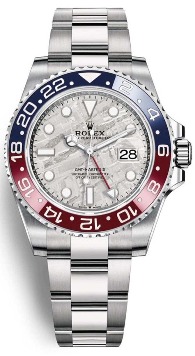 Rolex 126719BLRO Meteorite GMT-Master II White gold