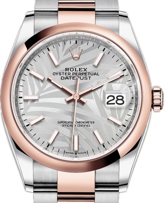 Rolex M126201-0032 Datejust Everose Rolesor Oyster bracelet