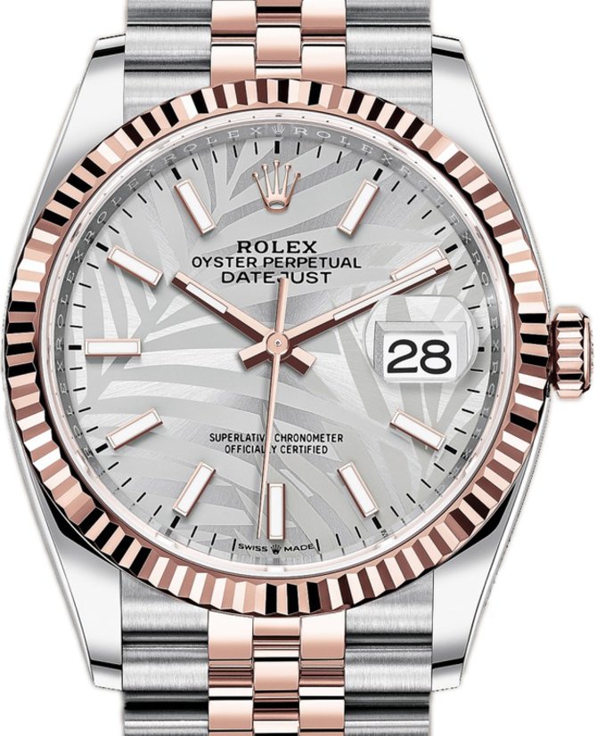Rolex M126231-0031 Datejust 36 Everose Rolesor Jubilee bracelet