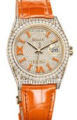 Rolex Day-Date 128158rbr-0002 36mm Yellow Gold