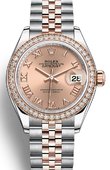 Rolex Часы Rolex Datejust 279381rbr-0025 28 mm Steel and Everose Gold