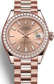 Rolex Часы Rolex Datejust Ladies 279135rbr-0025 Everose Gold