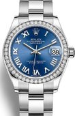 Rolex Часы Rolex Datejust Ladies 278384rbr-0038 31 mm Steel and White Gold 