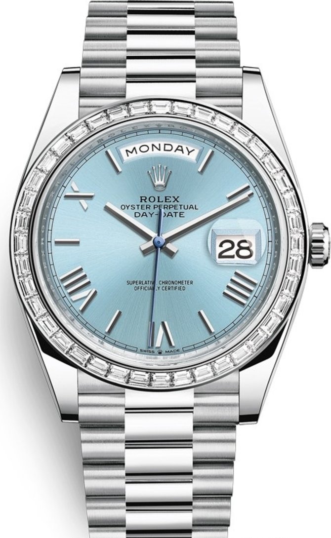 Rolex 228396tbr-0030 Day-Date 40 mm Platinum