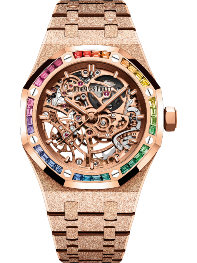 Audemars Piguet 15468OR.YG.1259OR.01 Royal Oak Frosted Gold